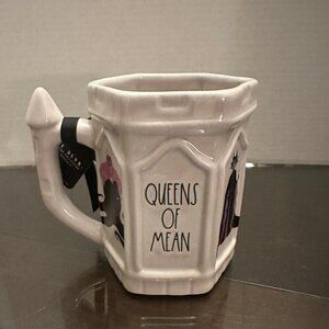 Rae Dunn Disney Evil Queens Castle QUEENS of MEAN mug NWT 2025
